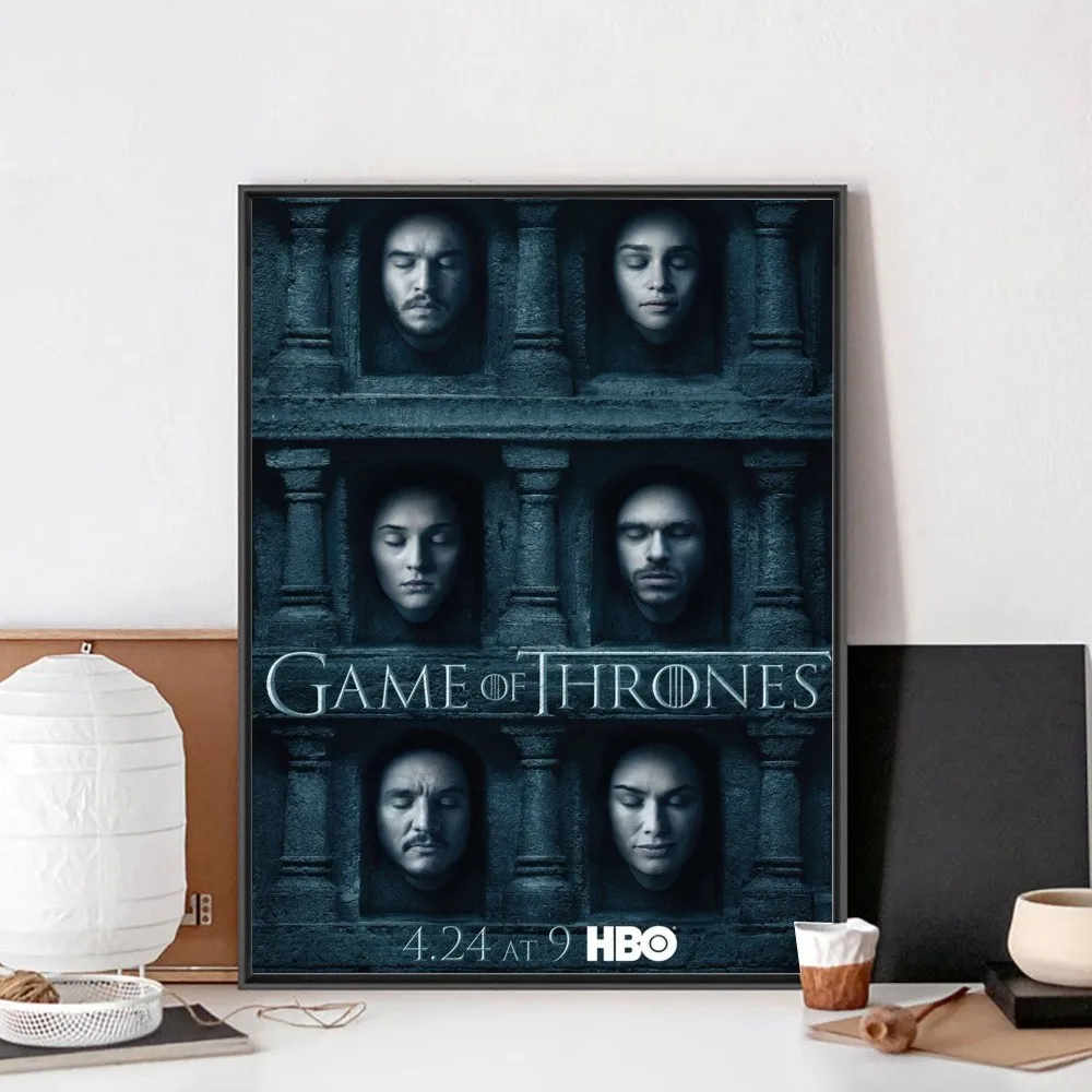 G Game Of Thrones Dragon Poster No Framed Poster Kraft Club Bar Paper Vintage Poster Wall 1 - Game Of Thrones Shop