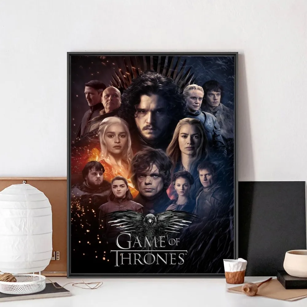 G Game Of Thrones Dragon Poster No Framed Poster Kraft Club Bar Paper Vintage Poster Wall - Game Of Thrones Shop