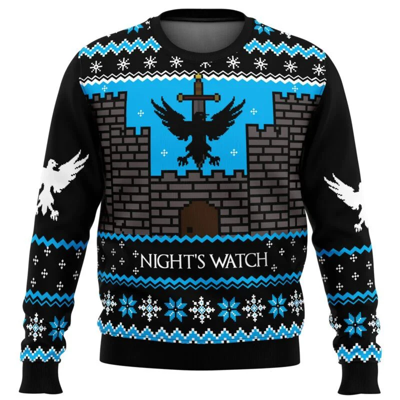 Game Of Thrones Christmas Is Coming Ugly Christmas Sweatshirt Gift Santa Claus Pullover Autumn Winter Men 1 - Game Of Thrones Shop