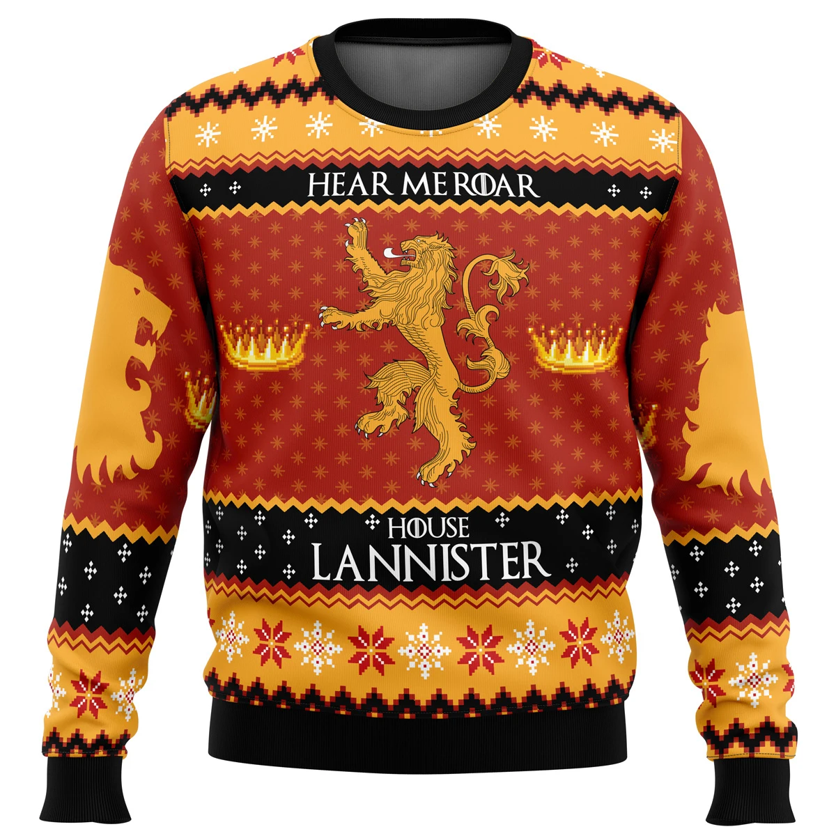 Game Of Thrones Christmas Is Coming Ugly Christmas Sweatshirt Gift Santa Claus Pullover Autumn Winter Men 15 - Game Of Thrones Shop