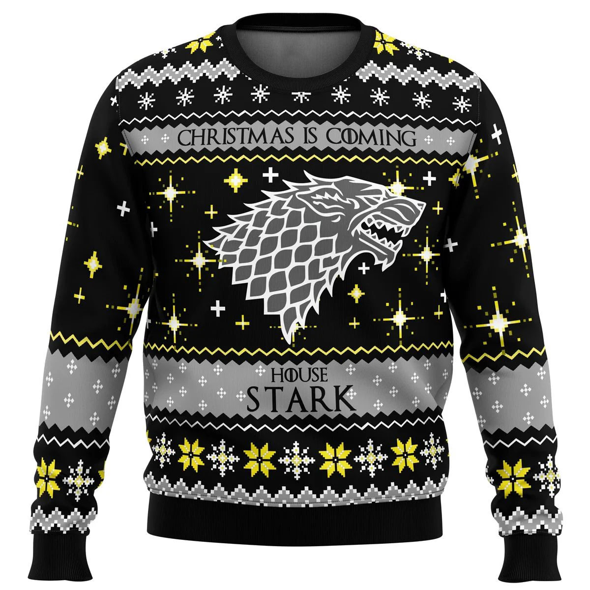 Game Of Thrones Christmas Is Coming Ugly Christmas Sweatshirt Gift Santa Claus Pullover Autumn Winter Men 9 - Game Of Thrones Shop