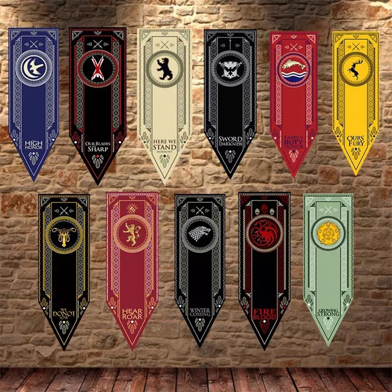 Game of Thrones Home Decor Flags And Banner A Song of Ice and Fire Party Bar - Game Of Thrones Shop
