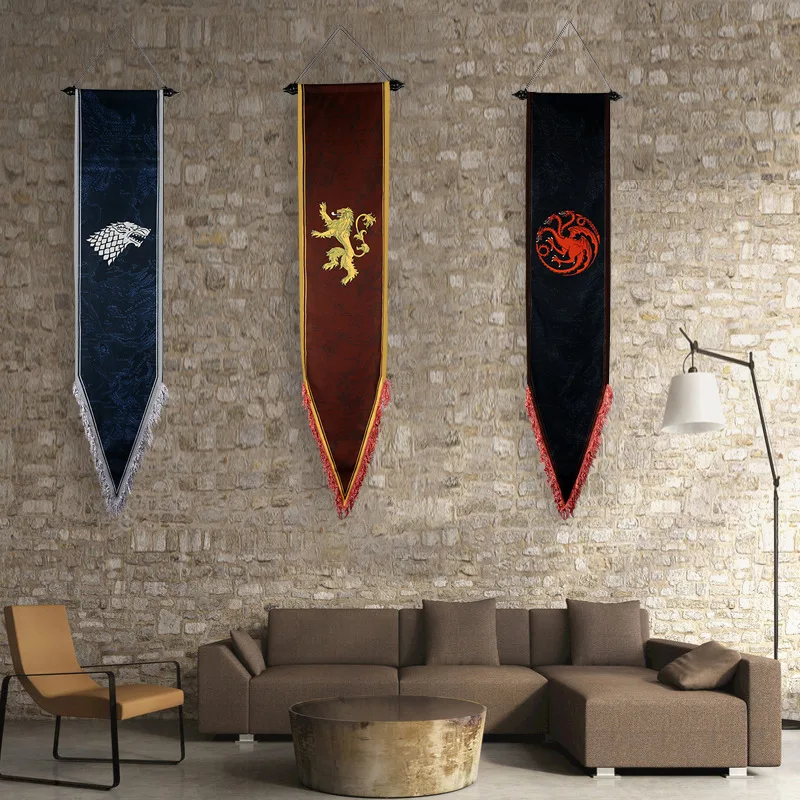 Game of Thrones Home Decorations Flags And Banner Theme Mural Bar Room Indoor Club Collection Products - Game Of Thrones Shop